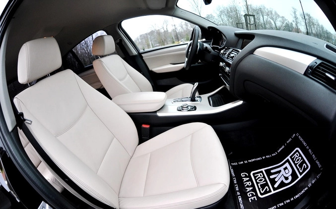 BMW X4 cena 89999 przebieg: 214000, rok produkcji 2015 z Płock małe 596